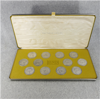 The 12 Twelve Caesars Medals Collection (Franklin Mint , 1973)