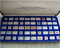 The Official Emblems of the World's Greatest Airlines Mini Ingots  (Franklin Mint)