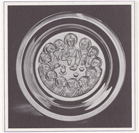 The Last Supper by Oriol Sunyer Limited Edition Easter Plate  (Franklin Mint, 1975)