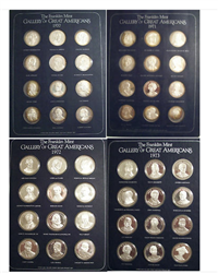 The Gallery of Great Americans Medals Collection  (Franklin Mint)