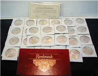 The Genius of Rembrandt Medals Collection    (Franklin Mint, 1972)