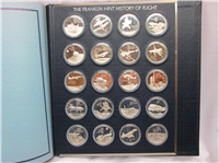 The History of Flight Medals Collection  (Franklin Mint, 1977)