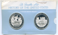 The History of the United States USA Medals Collection  (Franklin Mint, 1976)