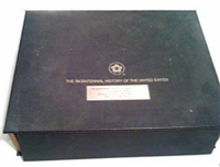 The Bicentennial History of the United States USA Ingots  (Franklin Mint, 1975)