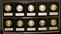 Franklin Mint  Hollywood Hall of Fame Medals