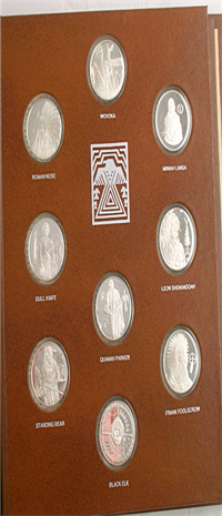 The Great American Indian Chiefs Medals Collection  (Franklin Mint, 1977)