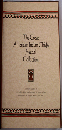 The Great American Indian Chiefs Medals Collection  (Franklin Mint, 1977)
