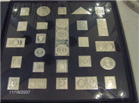 The International Society of Postmasters Official Sterling Silver Proofs of the World's Greatest Stamps  (Franklin Mint, 1978)