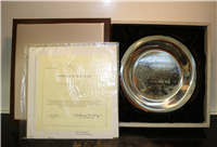 'Brandywine Battlefield' by James Wyeth Limited Edition Collector Plate   (Franklin Mint, 1976)