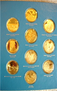 Le Medalier Masterpieces of Impressionism Medals Collection  (Franklin Mint, 1979)