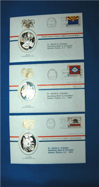 The Official Bicentennial Medals and First Day Covers of the National Governors' Conference  (Franklin Mint, 1976)