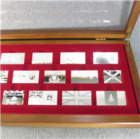 The Official Flags of Canada Ingots Collection (Franklin Mint, 1974)