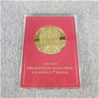 President Jimmy Carter Inaugural Eyewitness Silver Medal (Franklin Mint, 1977)