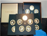 Roberts Birds Medals   (Franklin Mint, 1970-1976)