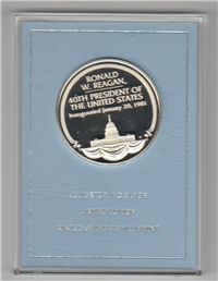 The 1981 Presidential Inaugural Eyewitness Medal   (Franklin Mint)