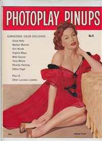 PHOTOPLAY PINUPS  #5    (Bartholomewl House, Inc., 1955) Marilyn Monroe, Grace Kelly, Kim Novak