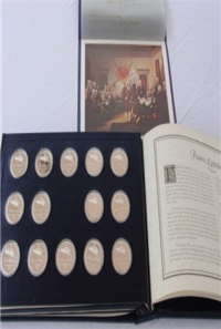 The Official Signers of the Declaration of Independence Medals Collection  (Franklin Mint, 1972)