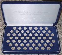 The Signers of the Declaration of Independence Mini-Coin Collection  (Franklin Mint, 1976)
