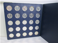 The States of the Union First Edition Sterling Silver Proof Set (Franklin Mint, 1969)