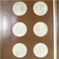 The Old Testament by Monti (L'Antico Testamento di Monti) Medals Collection    (Franklin Mint, 1973)