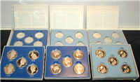 Franklin Mint  United Nations Commemorative Medals (Sterling)