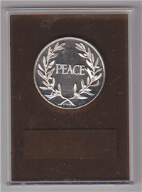 Franklin Mint  Annual Peace Medals and First Day Covers (Sterling)