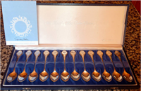 The Zodiac Spoons Collection   (Franklin Mint, 1972)