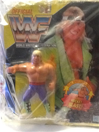 OWEN HART WITH ROCKET BLAST   (Wwf World Wrestling Federation, Hasbro, 1990 - 1994) 