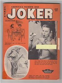 JOKER  Vol. 4 No 35    (Timely Features, Inc., June, 1954) Humorama Magazine Jerry Paige