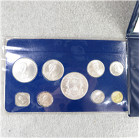 BAHAMAS ISLANDS 9 Coin Uncirculated Specimen Set (Franklin Mint, 1971)