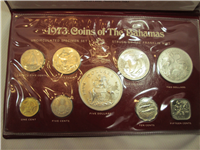 BAHAMAS ISLANDS 1973  9 Coins Uncirculated Specimen Set   KM MS10