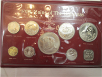 BAHAMAS ISLANDS 1974  9 Coin Uncirculated Specimen Set    KM MS13