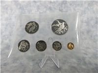 BRITISH VIRGIN ISLANDS 6 Coin Silver Proof Set (Franklin Mint, 1974)