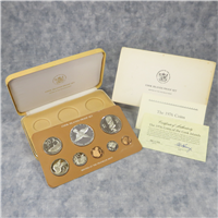 COOK ISLANDS 8 Coin Proof Set (Franklin Mint, 1976)