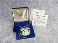 JAMAICA $10 Ten-Dollar Admiral Horatio Nelson Commemorative Silver Proof Coin (Franklin Mint, 1976)