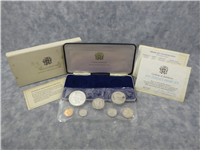 JAMAICA 7 Coin Silver Proof Set (Franklin Mint, 1972)