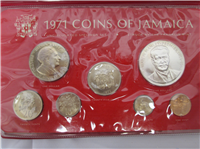 JAMAICA 1971 7 Coins Uncirculated Specimen Set