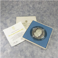 PANAMA 20 Balboas Silver Proof Coin (Franklin Mint, 1973)