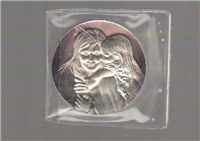1975 Mother's Day Medal 'Devotion' by James Franzen   (Hamilton Mint, 1975)