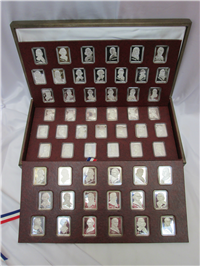 Signers of the Declaration of Independence Ingots Collection  (Hamilton Mint, 1976)