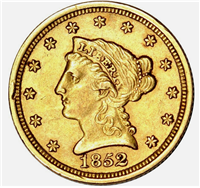 1852 Gold $2.50 Quarter Eagle