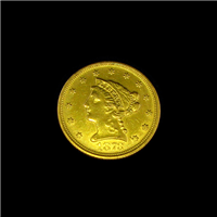 USA 1873S  $2.50 Gold Indian Head    