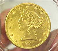 USA 1895  $2.50 Gold Indian Head    