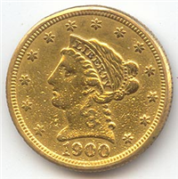 USA 1900  $2.50 Gold Indian Head    