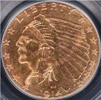 USA 1914D  $2.50 Gold Indian Head    