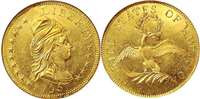 1795  $5 Gold Capped Bust  Heraldic eagle  