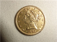 1905S  $5 Gold Liberty Head    