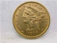 1906D  $5 Gold Liberty Head    