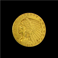 1913S  $5 Gold Indian Head    