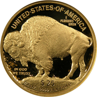 USA 2008W  $25 Gold Buffalo  (Proof)    